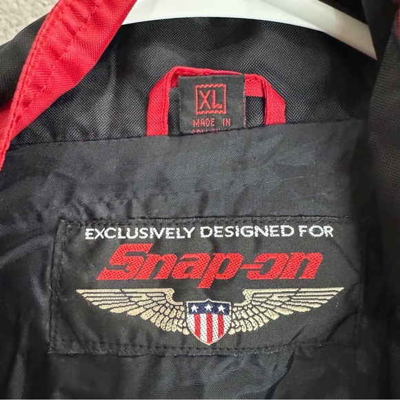 Snap On Vintage Windbreaker Jacket Exclusive Size XL - Picture 5 of 10